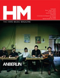 Cover of HM, Sep / Oct 2008 #133, featuring Anberlin