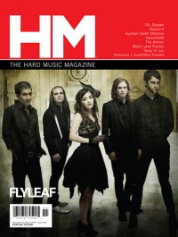 Cover of HM, Nov / Dec 2009 #140, featuring Flyleaf