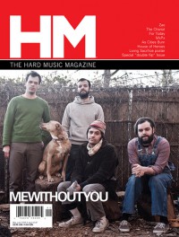 Cover of HM, May / Jun 2009 #137, featuring MeWithoutYou / Zao