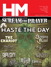 Cover of HM, Jul / Aug 2009 #138, featuring August Burns Red