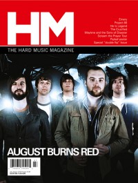 Cover of HM, Jul / Aug 2009 #138, featuring August Burns Red / Scream the Prayer Tour
