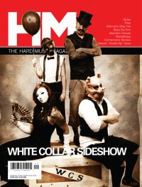 Cover of HM, Sep / Oct 2009 #139, featuring White Collar Sideshow