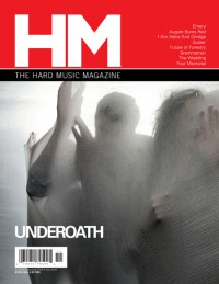 Cover of HM, Nov / Dec 2010 #146, featuring Underoath