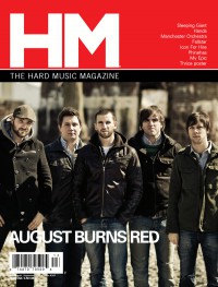 Cover of HM, Jul - Sep 2011 #149, featuring August Burns Red / Sleeping Giant