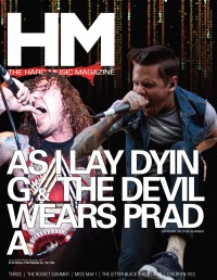 Cover of HM, Jul 2012 #157, featuring As I Lay Dying, The Devil Wears Prada