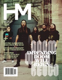 Cover of HM, Nov 2013 #172, featuring Impending Doom