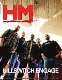 Cover of HM, Apr 2013 #165, featuring Killswitch Engage