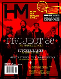 Cover of HM, Nov 2014 #184, featuring Project 86