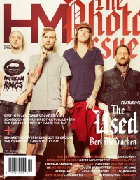 Cover of HM, Apr 2014 #177, featuring The Used