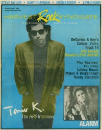 Cover of Harvest Rock Syndicate, Sum 1988 v. 3, i. 2, featuring Tonio K.
