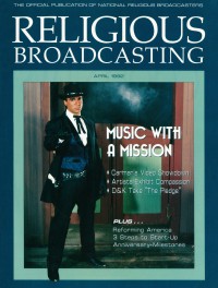 Cover of Religious Broadcasting, Apr 1992 v. 24, i. 4, featuring Carman