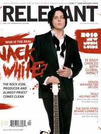 Cover of Relevant, Mar / Apr 2010 #44, featuring Jack White (The White Stripes)