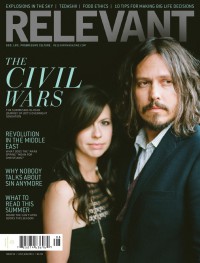 Cover of Relevant, Jul / Aug 2011 #52, featuring The Civil Wars