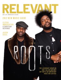 Cover of Relevant, Mar / Apr 2012 #56, featuring The Roots