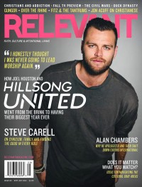 Cover of Relevant, Sep / Oct 2013 #65, featuring Joel Houston (Hillsong United)