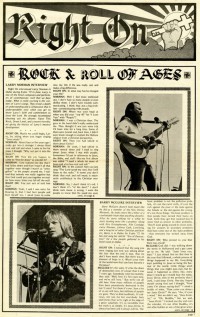 Cover of Right On!, Aug 1972 v. 4, i. 2