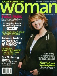 Cover of Today's Christian Woman, Nov / Dec 2005 v. 27, i. 6, featuring Twila Paris