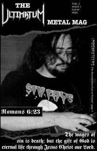 Cover of The Ultimatum Metal Mag, Fall 1994 v. 2, i. 3