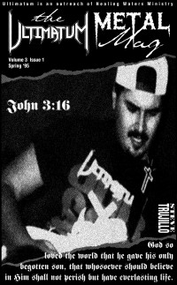 Cover of The Ultimatum Metal Mag, Spr 1995 v. 3, i. 1