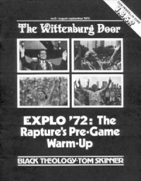 Cover of The Wittenburg Door, Aug / Sep 1972 #8, featuring Explo '72