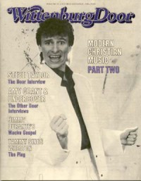 Cover of The Wittenburg Door, Oct / Nov 1984 #81, featuring Steve Taylor